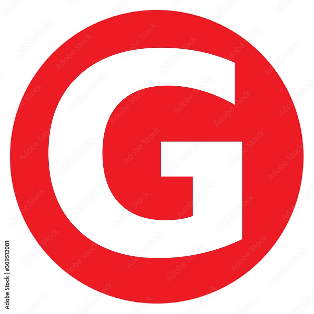 The Letter G Big Red Dot Letters and Numbers The Letter G Big Red Dot Letters and Numbers