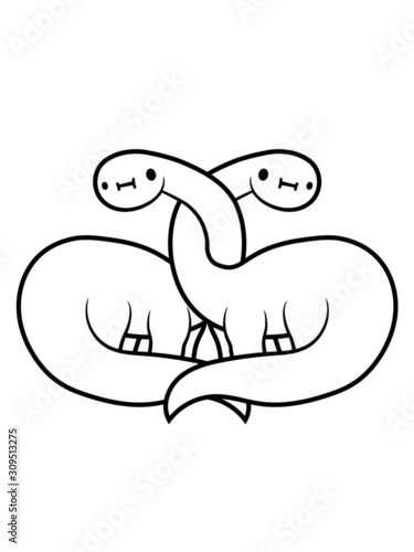 Team Langhals Dinosaurier 