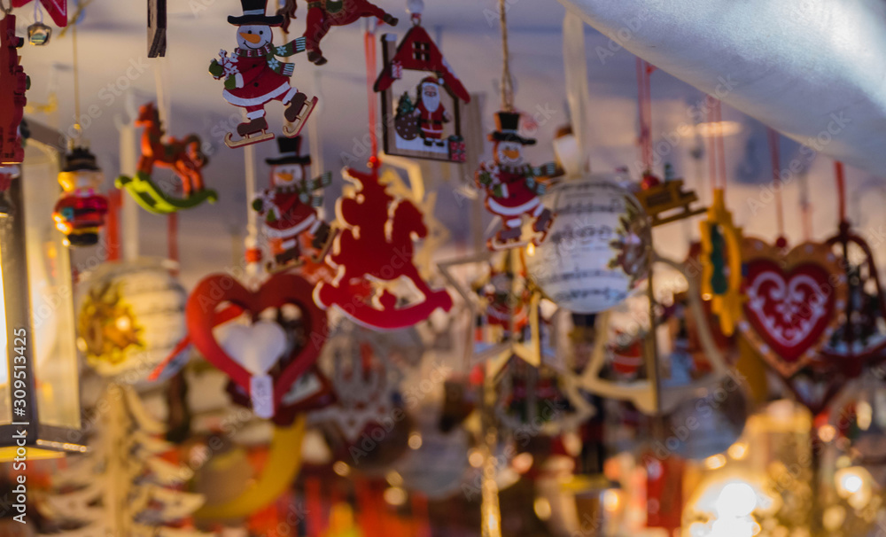 Naklejka premium Weihnachtsanhänger