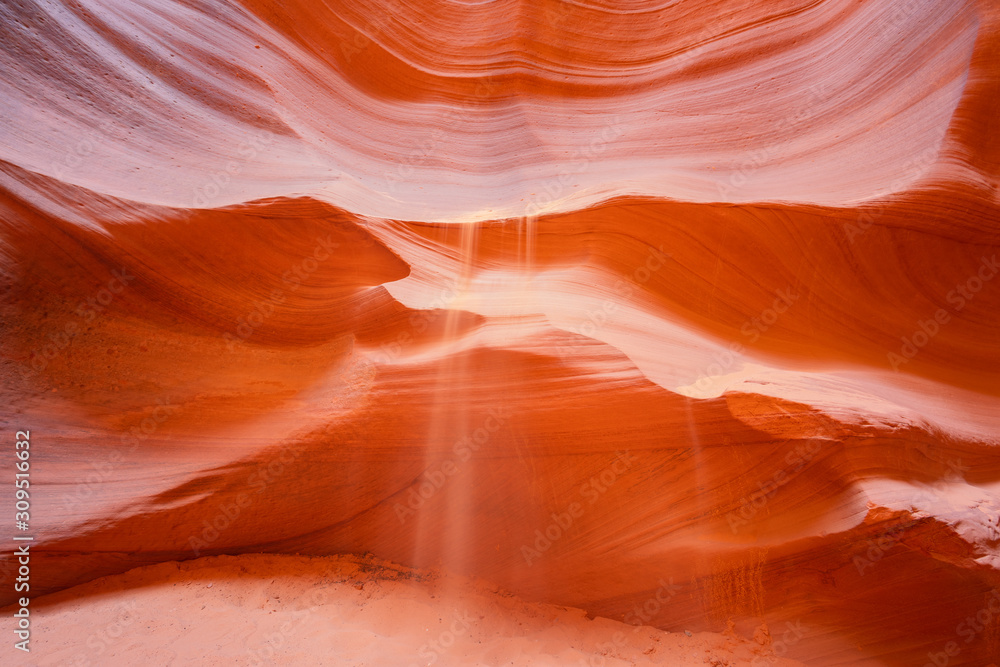Obraz premium Beautiful landscape around the famous Antelope Canyon X