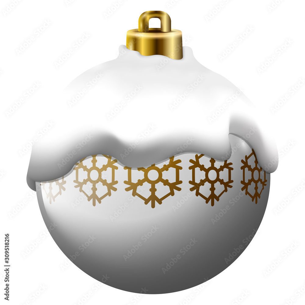 Obraz premium Luxury christmas ball