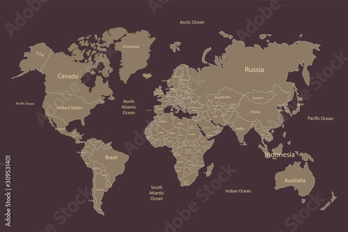 carte du monde