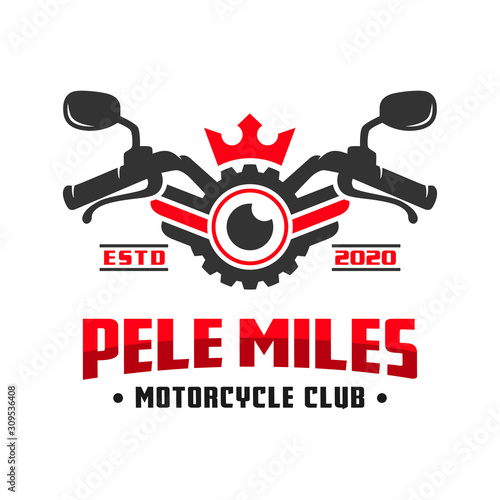 Motorcycle club community logo design
