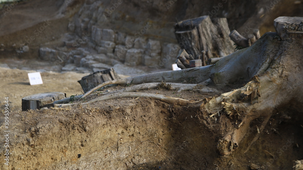 松原城址発掘調査2019