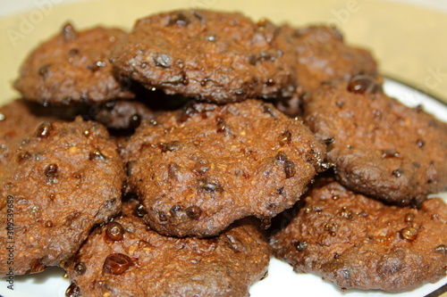 homemade bran biscuits with lemon