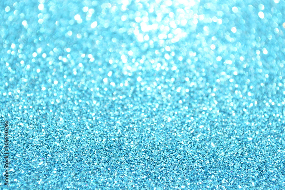 Obraz premium Bokeh image of the surface of the glittering sheet.