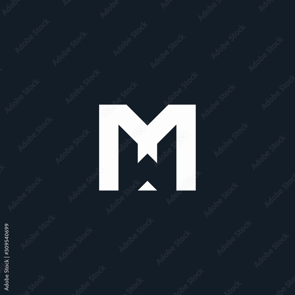 MW initial logo negative space MW initial logo negative space