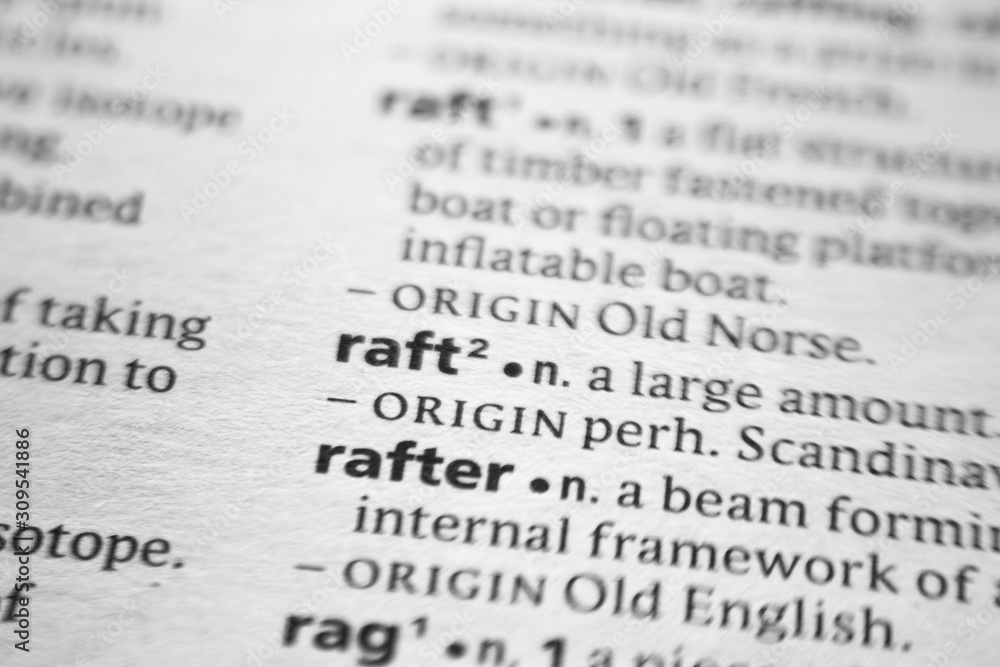 Word or phrase Raft in a dictionary. Word or phrase Raft in a dictionary.