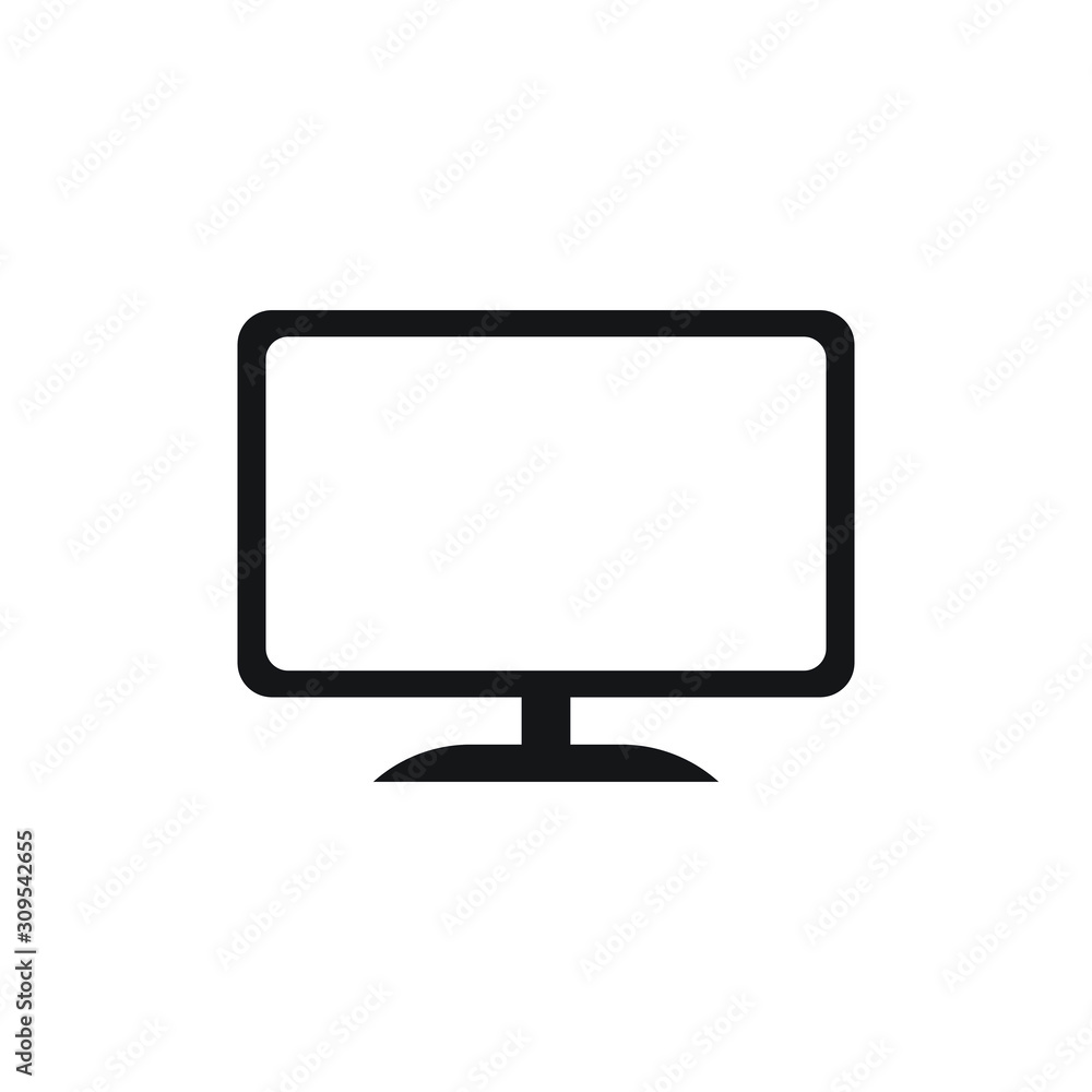 television icon flat design. vector illustration television icon flat design. vector illustration