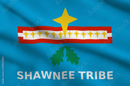 Flag of Shawnee Tribe photo