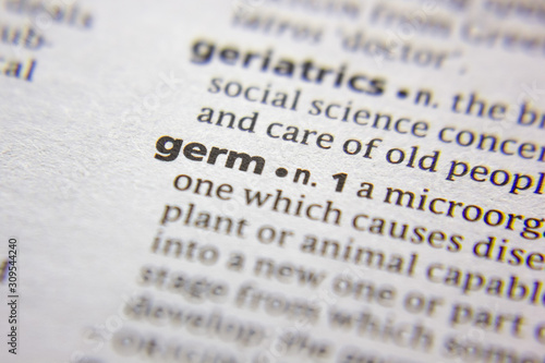 Word or phrase Germ in a dictionary.