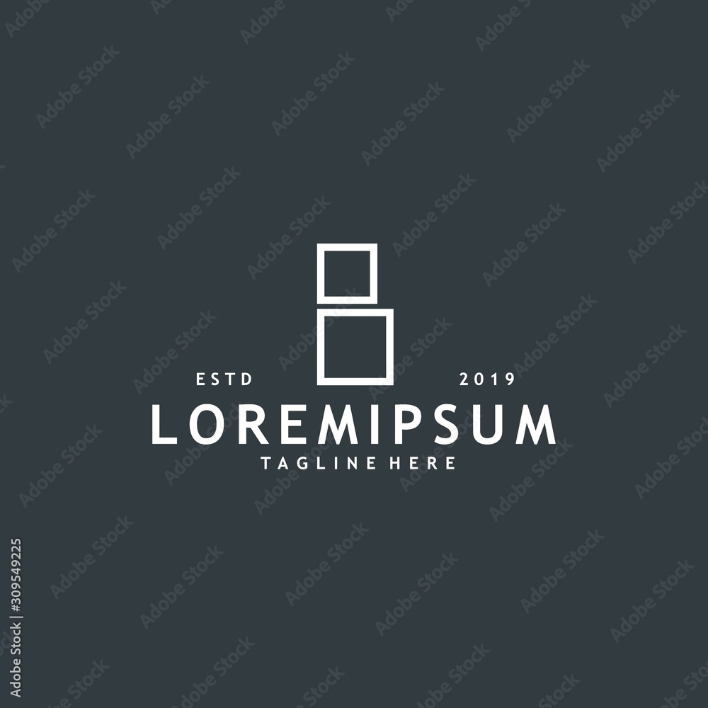 Minimalist and modern initial B logo design Minimalist and modern initial B logo design