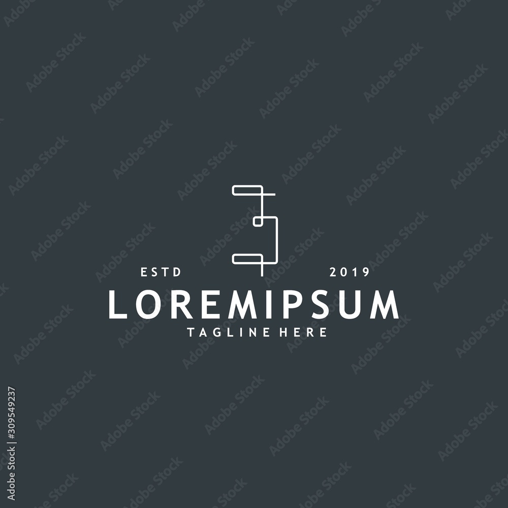 Minimalist and modern initial B logo design Minimalist and modern initial B logo design