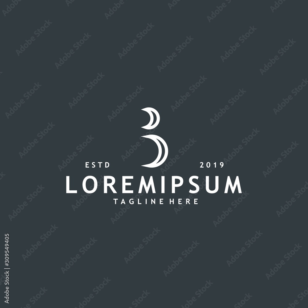 Minimalist and modern initial B logo design Minimalist and modern initial B logo design