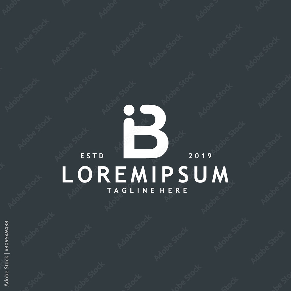 Minimalist and modern initial B logo design Minimalist and modern initial B logo design