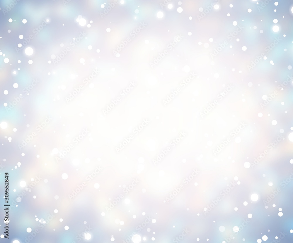 Snow frosty vignette. Winter light empty background. White blue subtle blurred texture. Glare faint abstract illustration. Snowfall pastel defocused backdrop. Delicate flares pattern. Snow frosty vignette. Winter light empty background. White blue subtle blurred texture. Glare faint abstract illustration. Snowfall pastel defocused backdrop. Delicate flares pattern.