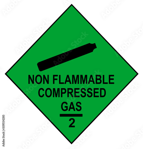 Sign of transported hazardous substances