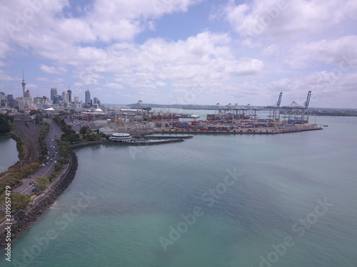 Judges Bay, Auckland / New Zealand - December 14, 2019: The Judges Bay, Okahu Bay and Hobson Bay photo