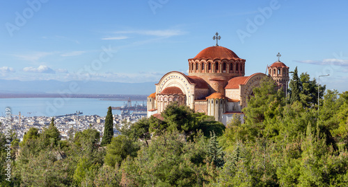 Canvas Print Church of St. Paul in Thessaloniki, Macedonia, Greece.