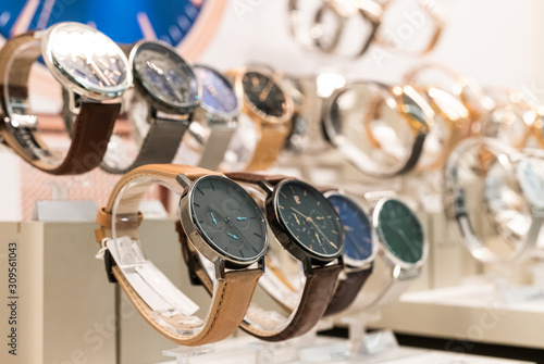 Luxury watches shop.