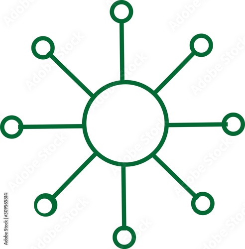 太陽アイコンイラスト