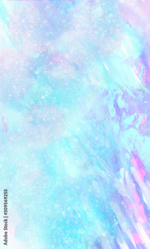 abstract watercolor background with beautyful splashes