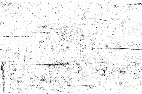 Scratched Grunge Urban Background Texture Vector. Dust Overlay Distress Grainy Grungy Effect. Distressed Backdrop Vector Illustration. Isolated Black on White Background. EPS 10.