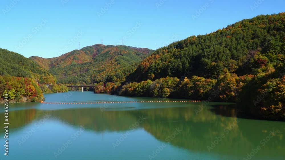もみじ湖の紅葉 もみじ湖の紅葉