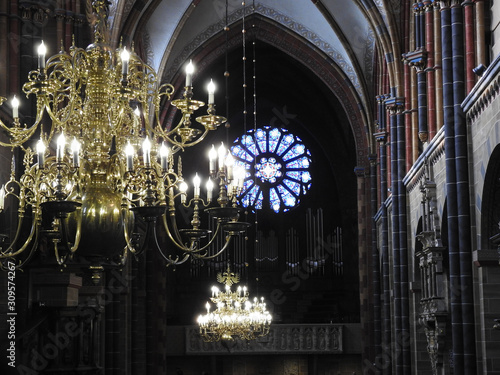 Interior of the Bremen's cathedral