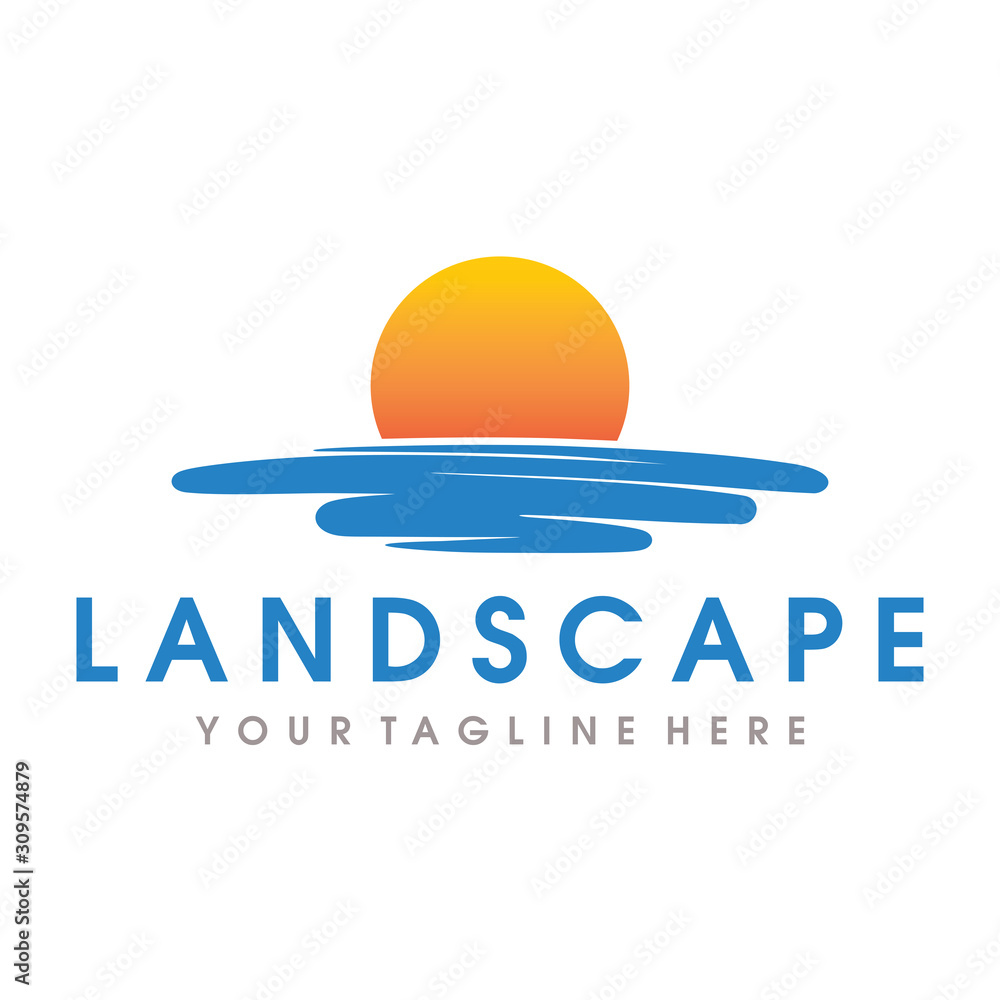 Sunrise Logo and Sunset Logo, Sun Logo Vector Sunrise Logo and Sunset Logo, Sun Logo Vector