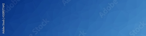Classic Blue Abstract trianglify Generative Art background illustration