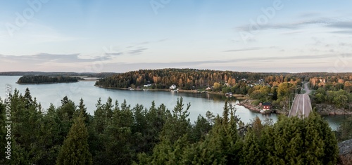 Aland islands from above