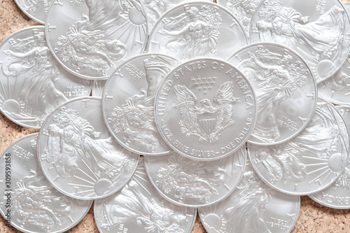 Silver american eagle coins investment
