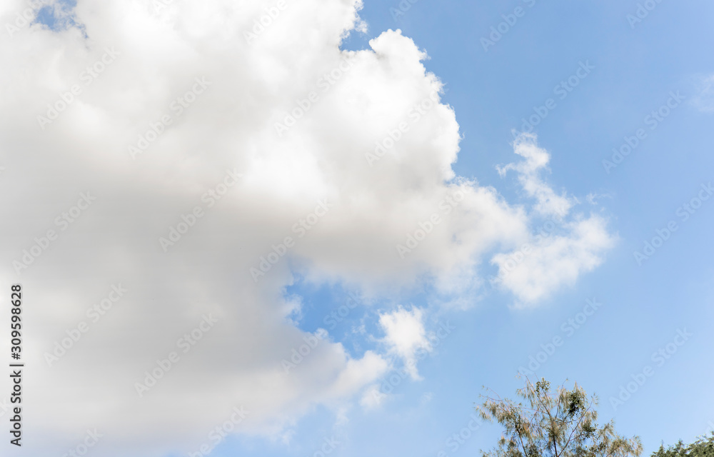 Blue sky color with clouds background photo Blue sky color with clouds background photo