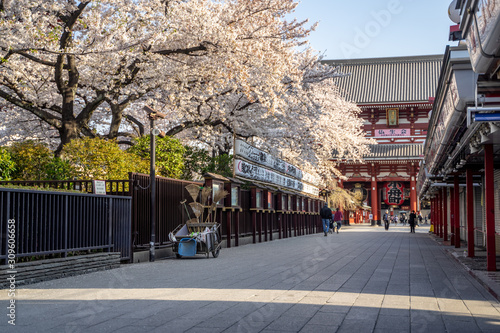 Street at the Senso-Ji temple