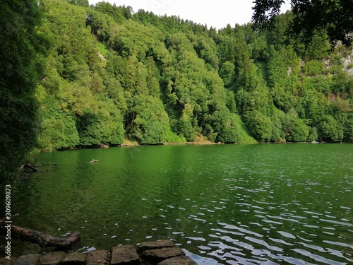 Laguna del congro in azores photo