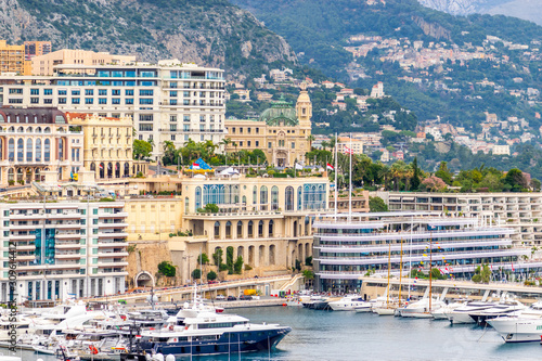 Monaco city and port