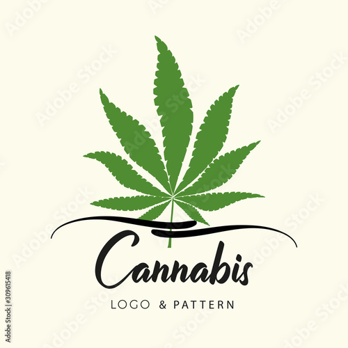 Marijuana, Cannabis icons. Set of medical marijuana icons. Drug consumption.