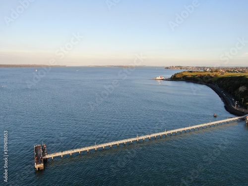 Judges Bay, Auckland / New Zealand - December 14, 2019: The Judges Bay, Okahu Bay and Hobson Bay photo