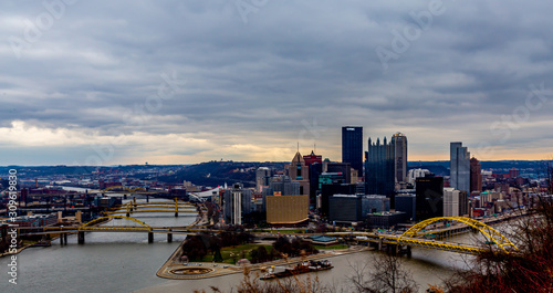 Pittsburgh from mount Washington