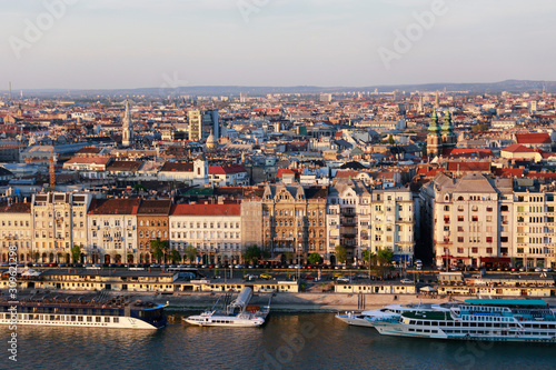 View on Budapest panorama. 