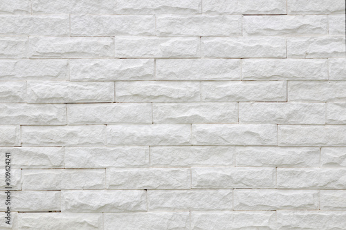 White stone wall Background texture interior Construction industry