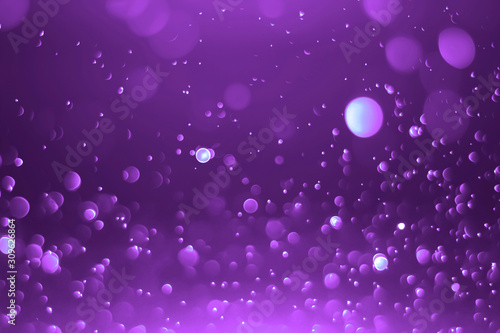 Bokeh purple light abstract background    