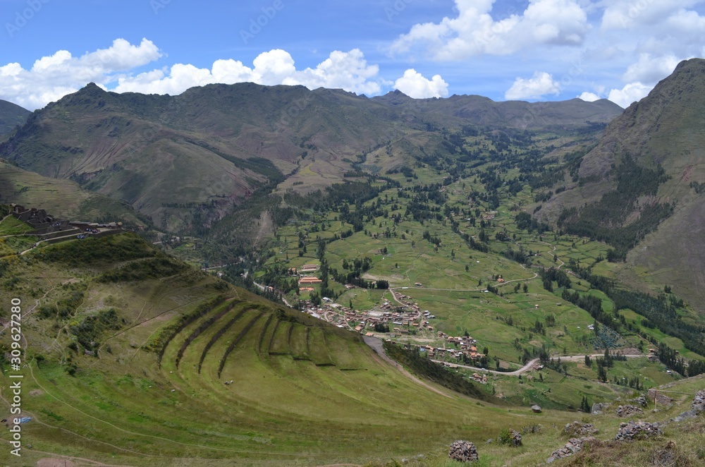 南米 遺跡 風景