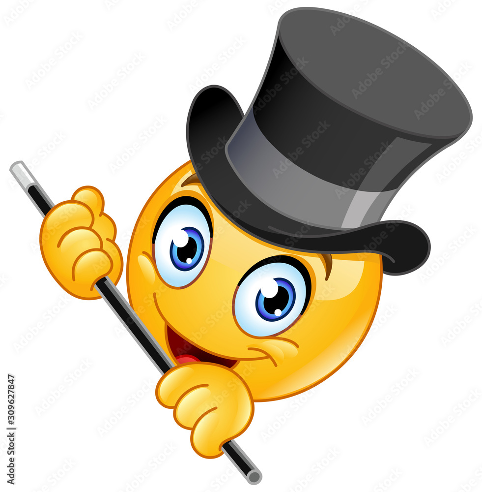 tap dancer emoticon Stock Vector | Adobe Stock