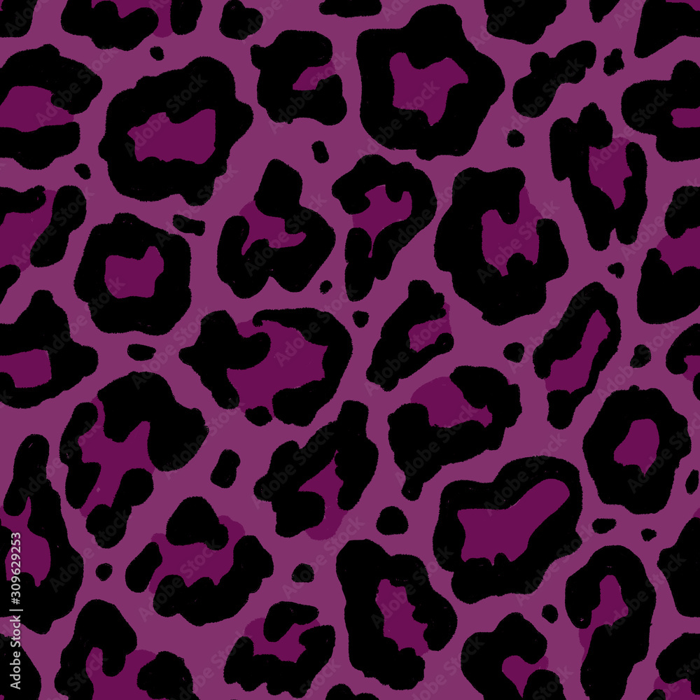 Seamless leopard pattern. Stylish background for all surfaces. Background for textile, paper and other print and web projects.