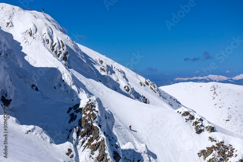 freeride area  Derese peak  Low Tatras  Slovakia