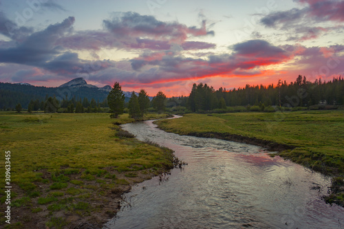 Tuolumne Meadows Sunset 