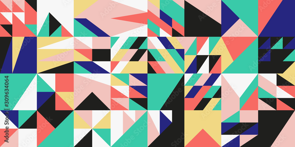 Abstract Geometry Pattern Artwork Abstract Geometry Pattern Artwork