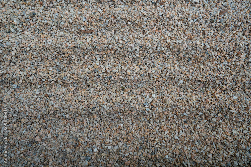 Sand and small pebble texture Sand and small pebble texture